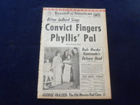 1965 MAY 22 BOSTON RECORD AMERICAN NEWSPAPER-CONVICT FINGERS PHYLLIS PAL-NP 6296