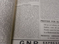 1922 SATURDAY REVIEW 2 BOUND VOLUMES - COMPLETE YR- PUBLISHED IN LONDON - R 1134