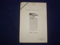 1935 SEP WILL ROGERS, CADET - KEMPER MILITARY SHOOL - LOT OF 2 - J 9480