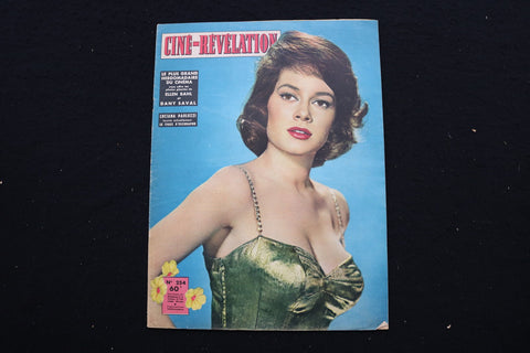 1959 FEBRUARY 12 CINE-REVELATION MAGAZINE - LUCIANA PAOLUZZI COVER - E 25113