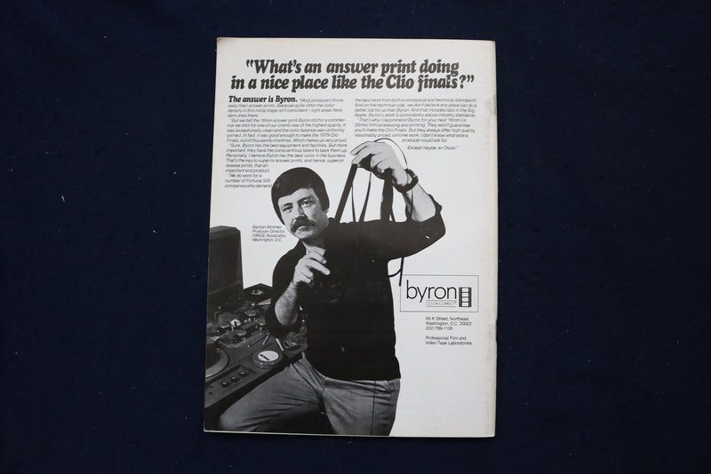 1979 NOV AMERICAN CINEMATOGRAPHER MAGAZINE - RUNNER STUMBLES COVER - E 18461