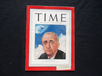 1947 JANUARY 6 TIME MAGAZINE - JAMES F. BYRNES MAN OF THE YEAR - T 1054
