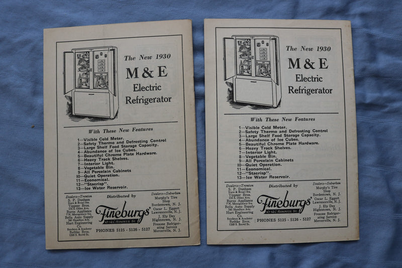 1930 R.K.O. LINCOLN MOVIE THEATRE PROGRAM - LOT OF 6 - K 2730