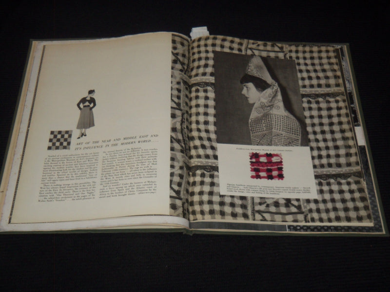 1948 PERSIAN ART - AMERICAN FABRICS VOLUME - DESIGNS FROM MIDDLE EAST - KD 3351V