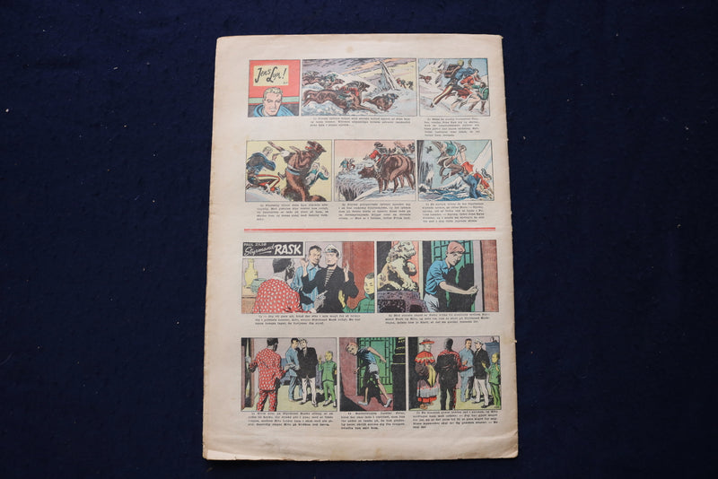 1951 AUGUST 3 DANSK FAMILIE BLAD MAGAZINE- GENE TIERNEY - DANISH COVER - E 23630