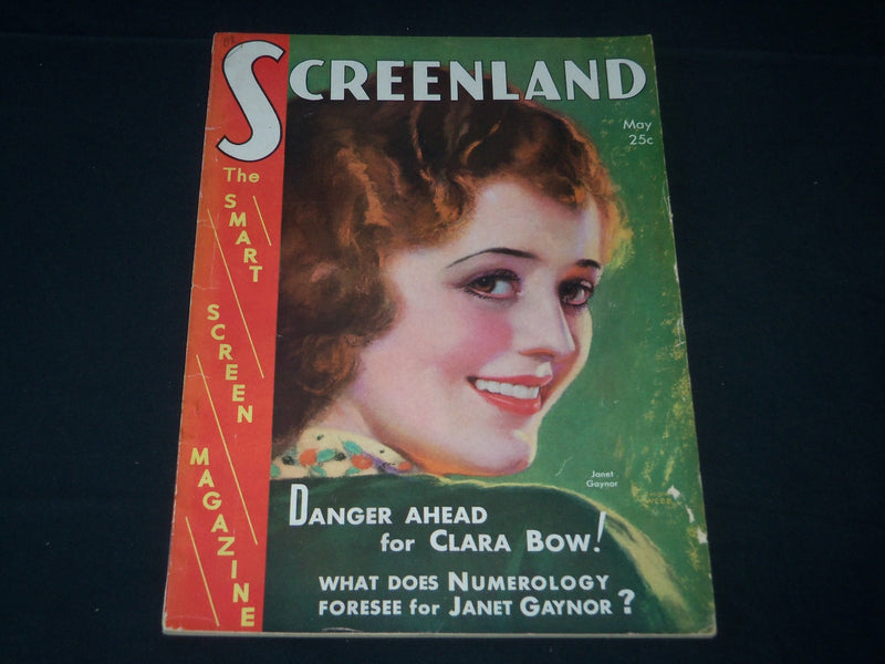1931 MAY SCREENLAND MOVIE MAGAZINE - JANET GAYNOR COVER - M 399