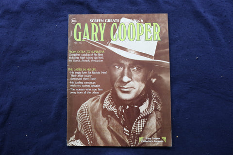 1972 SCREEN GREATS MAGAZINE - GARY COOPER COVER - E 18769