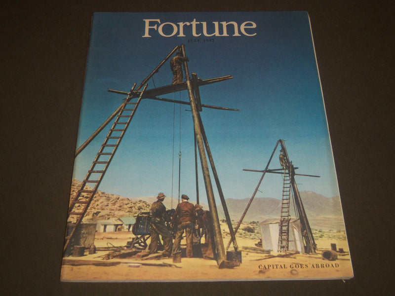 1947 JULY FORTUNE MAGAZINE - GREAT COVER & ADS - F 200