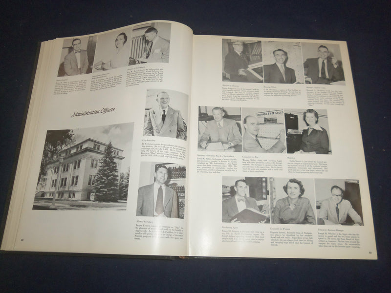 1954 SILVER SPRUCE COLORADO A&M COLLEGE YEARBOOK- FORT COLLINS, COLORADO-YB 2415