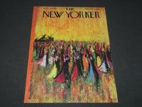 1960 DECEMBER 10 NEW YORKER MAGAZINE FRONT COVER ONLY - GREAT ART FOR FRAMING