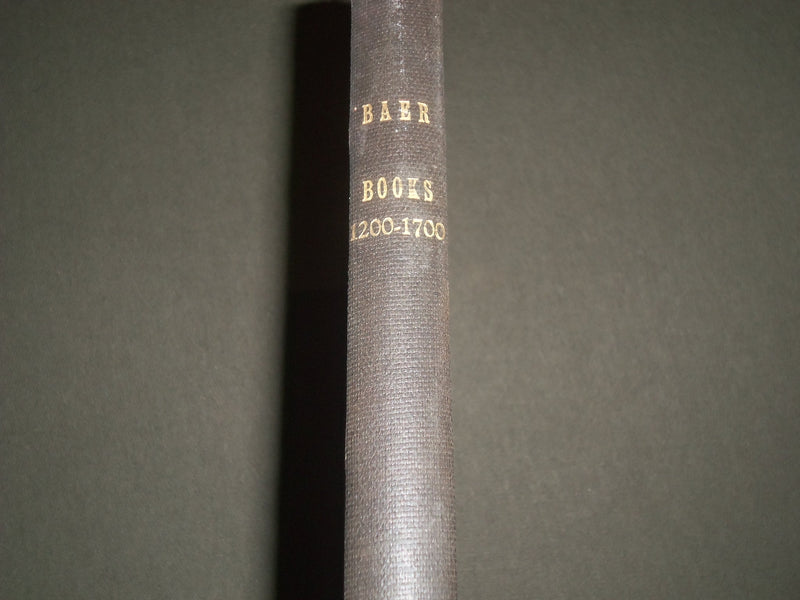 1914 JOSEPH BAER & CO. BOOK CATALOG NO. 698 - ITALIAN - NICE PLATES - KD 4592
