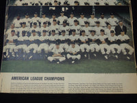 1963 NEW YORK YANKEES COLOROTO TEAM PHOTOS LOT - 30 PIECES - NP 9184