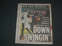 2019 NOVEMBER 16 NEW YORK DAILY NEWS NEWSPAPER - BROWNS' GARRETT SUSPENDED