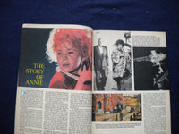 1982 THE OFFICIAL MOVIE MAGAZINE ANNIE - COMPLETE STORY OF THE MOVIE - B 2875E