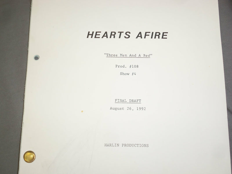 1992 HEARTS AFIRE TELEVISION SCRIPTS - LOT OF 2 - O 3105