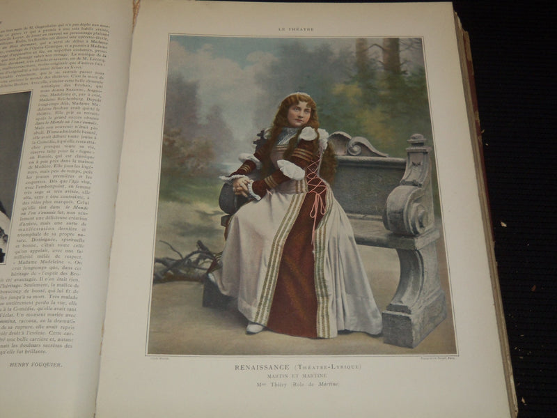 1900 JANUARY-JUNE LE THEATRE MAGAZINE BOUND VOLUME - 12 ISSUES - KD 2657B