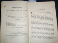 1873 GREENLEAF'S NEW ELEMENTARY ARITHMETIC VOLUME BENJAMIN GREENLEAF - KD 4814Y