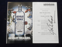 1995 MARCH 19 KIRI TE KANAWA SIGNED PROGRAM
