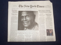 2023 APRIL 26 NEW YORK TIMES - HARRY BELAFONTE DIED - BIDEN DECLARES 2024 BID