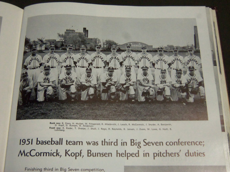 1952 THE CORNHUSKER UNIVERSITY OF NEBRASKA YEARBOOK - GREAT PHOTOS - YB 1196