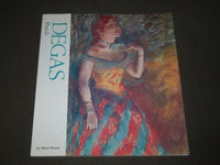 1977 DEGAS PASTELS SOFTCOVER ART CATALOG BY ALFRED WERNER -NICE PRINTS - KD 5064