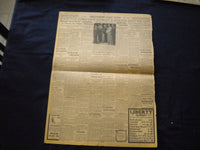 1940 AUGUST 10 GREENSBORO DAILY NEWS NEWSPAPER - DEMOCRACY IN PERIL - NP 6028