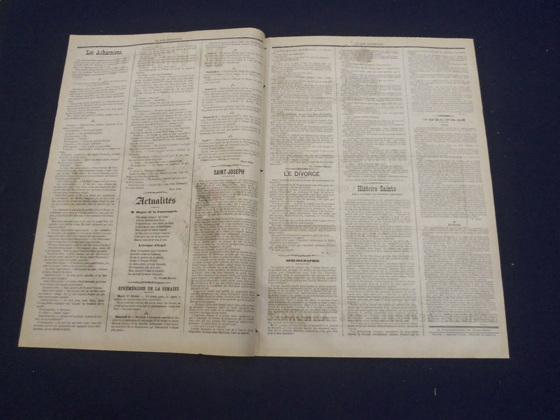 1881 FEB 11 LE DON QUICHOTTE NEWSPAPER-MASQUES POUR TOUS LES GOUTS-FRENCH-FR3246