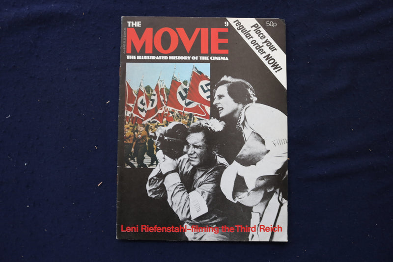 1980 THE MOVIE MAGAZINE - LENI RIEFENSTAHL FILMING THIRD REICH COVER - E 18627