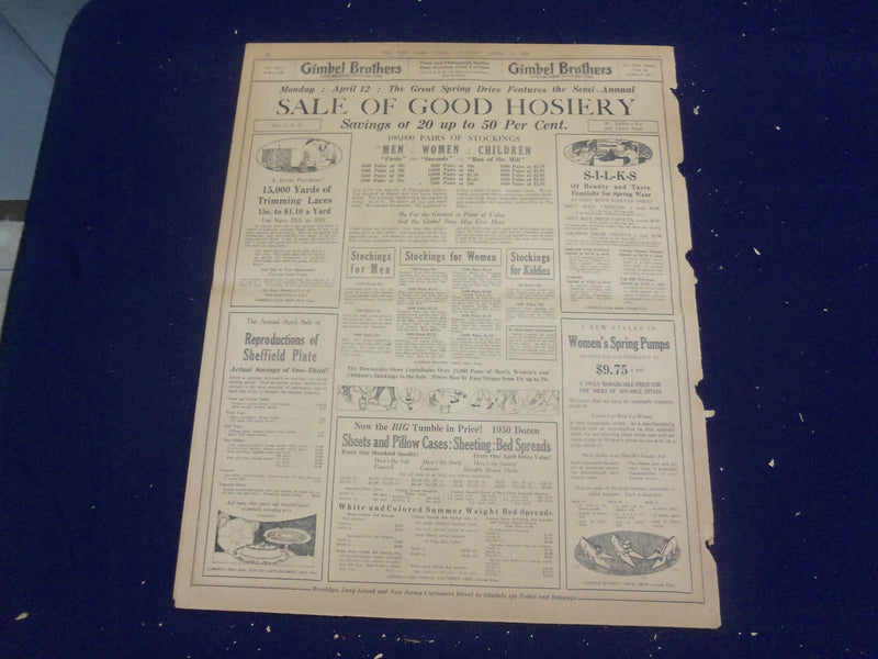 1920 APRIL 11 NEW YORK TIMES - STRIKE TIES UP FREIGHT - NT 8288