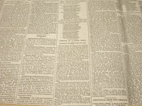 1862 MAY 24 & 30 THE EVENING POST NEWSPAPER LOT OF 2 - CIVIL WAR - NP 4942