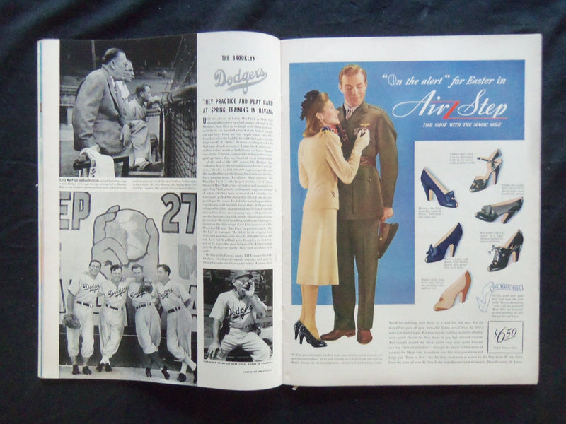 1942 MARCH 23 LIFE MAGAZINE - HOW TO MAKE PLANE MODELS - L 279
