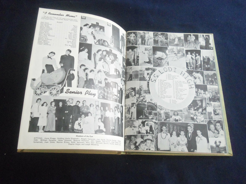 1950 MAGIC CASEMENTS LODI HIGH SCHOOL YEARBOOK - LODI, NEW JERSEY - YB 2785