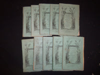 1868 PUTNAM'S MONTHLY MAGAZINE - LOT OF 10 ISSUES - WR 1161