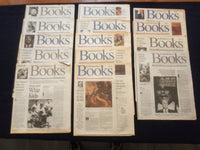 1997-1998 THE PHILADELPHIA INQUIRER SUNDAY BOOKS SECTION - LOT OF 14 - NP 6219