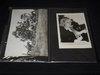 ALBUM OF PRESS PHOTOS - 24 DOUBLE SIDED PAGES - 48 PHOTOS - #176