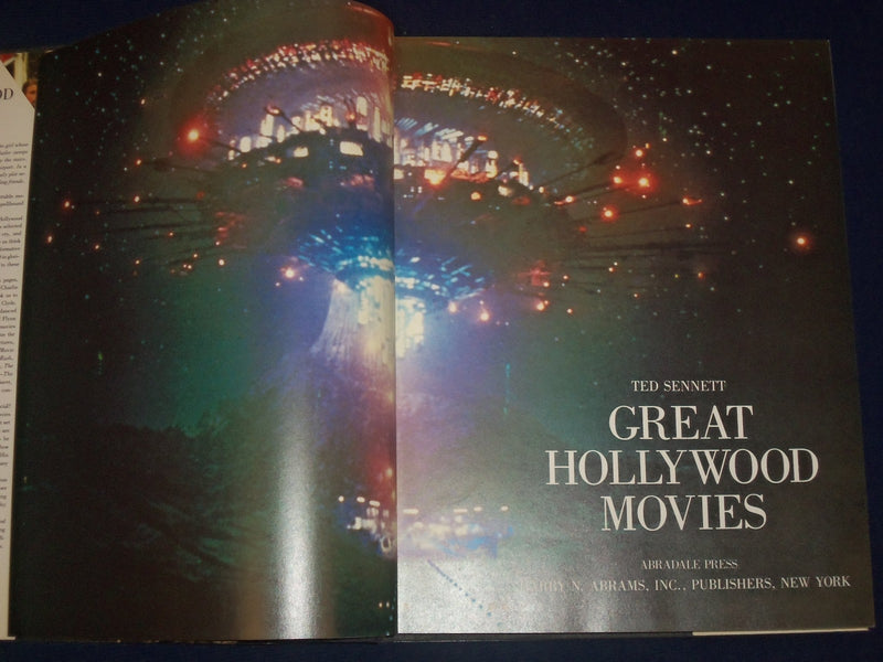 1983 GREAT HOLLYWOOD MOVIES BOOK BY TED SENNETT - NICE PHOTOS - KD 1668