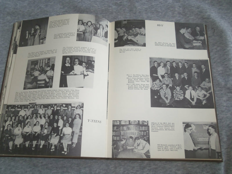 1952 EATONIAN EATON RAPIDS HIGH SCHOOL YEARBOOK - EATON RAPIDS, MI - YB 2574
