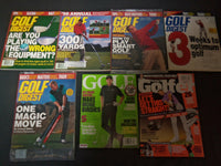 1997-2018 GOLF DIGEST - GOLF - TODAY'S GOLFER MAGAZINES - LOT OF 7 - O 2366M