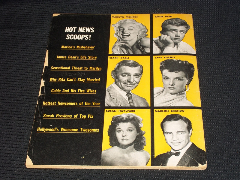 1956 #22 MOVIE LIFE YEARBOOK MAGAZINE - ELIZABETH TAYLOR FRONT COVER - E 1325