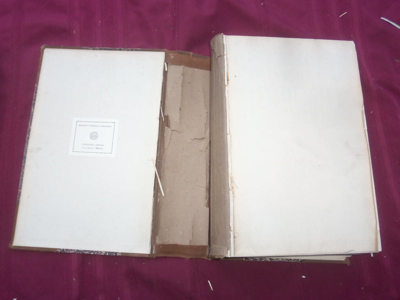 1912 JAN-DEC THE BUILDER U. K. MAGAZINE BOUND VOLUMES - 2 VOLS - FOLD OUTS- C 35