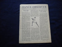 1935 SUMMER DANCE OBSERVER MAGAZINE - MODERN DANCE IN THE THEATRE - J 8311
