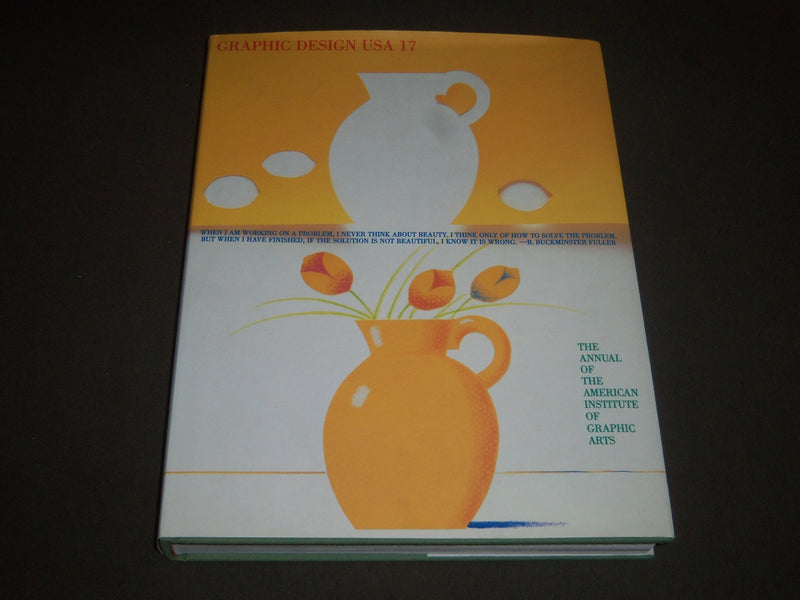 1997 GRAPHIC DESIGN USA NO. 17 HARDCOVER BOOK - GREAT PRINTS - I 581