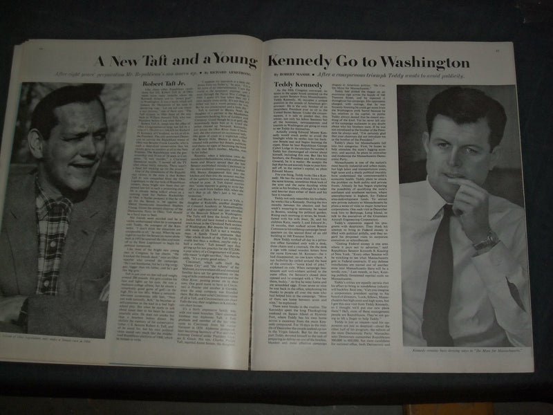 1963 JAN 19 THE SATURDAY EVENING POST MAGAZINE -NEHRU-NORMAN ROCKWELL - SP 2482I