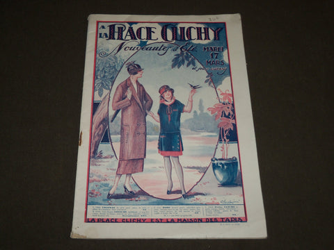 1920'S MARCH 17 A LA PLACE CLICHY NOUVEAUTE D ETE FRENCH CATALOGUE - FR 1066