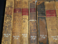 1826-1843 LAWS OF PENNSYLVANIA GENERAL ASSEMBLY - 15 TOTAL BOOKS - #100A