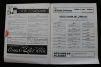 1938 APRIL DER PAPAGEI PROGRAMM ZEITSCHRIFT PROGRAM - GERMAN - K 2280