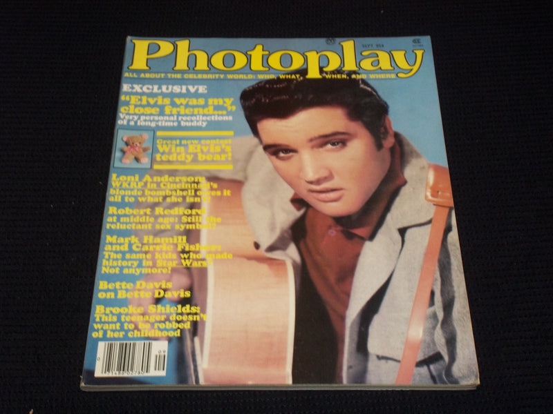 1979 SEPTEMBER PHOTOPLAY MAGAZINE - ELVIS PRESLEY FRONT COVER - E 3491
