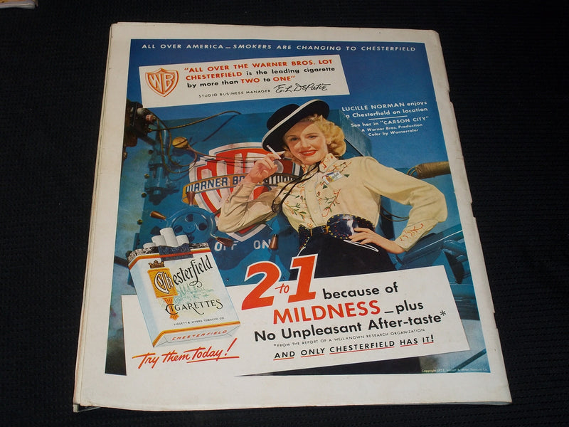 1952 APRIL 12 COLLIER'S MAGAZINE - CATHEDRAL CHOIR SCHOOL COVER - E 4356