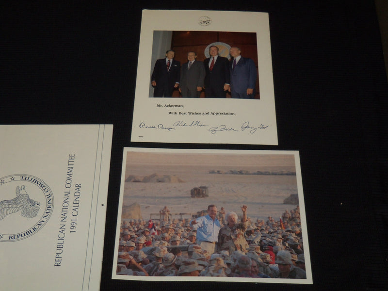 1991 REPUBLICAN NATIONAL COMMITTEE CALENDAR - GEORGE BUSH SR. - K 1063