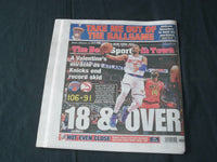 2019 FEBRUARY 15 NEW YORK POST NEWSPAPER - KNICKS END RECORD SKID AT 18